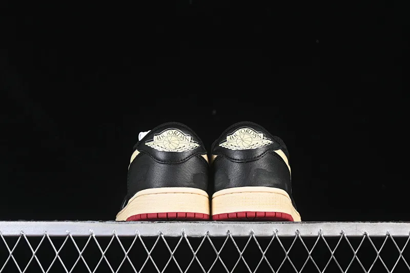 All categories Air Jordan Jordan series basketball shoes Air Jordan 1 Low P version pure original Nigel Sylvester x Air Jordan 1 Low AJ1 Joe 1 joint low-top cultural casual sneakers IB8958-001